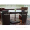 Rose rattan/Aluminum outdoor furniture setting garden furniture